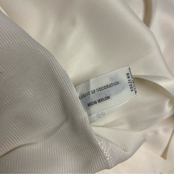 VTG 70s Sears Nude Smooth Antron III Nylon Full Slip Dress Size 36 Lingerie - Picture 4 of 6